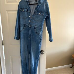 J.Crew Denim Jumpsuit size 6